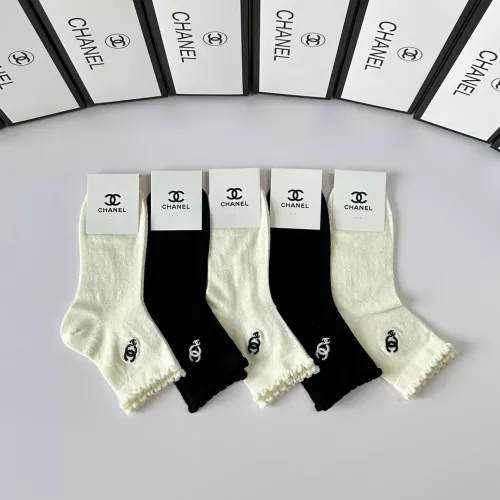 Cheap Chanel Socks #1377741 Replica Wholesale [$29.00 USD] [ITEM#1377741] on Replica Chanel Socks