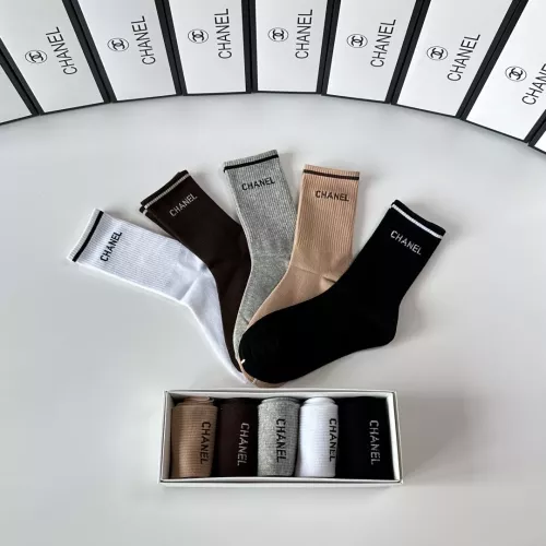 Cheap Chanel Socks #1377742 Replica Wholesale [$29.00 USD] [ITEM#1377742] on Replica Chanel Socks
