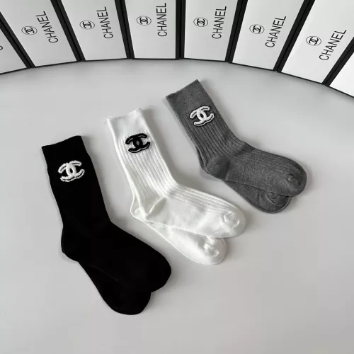 Cheap Chanel Socks #1377745 Replica Wholesale [$32.00 USD] [ITEM#1377745] on Replica Chanel Socks