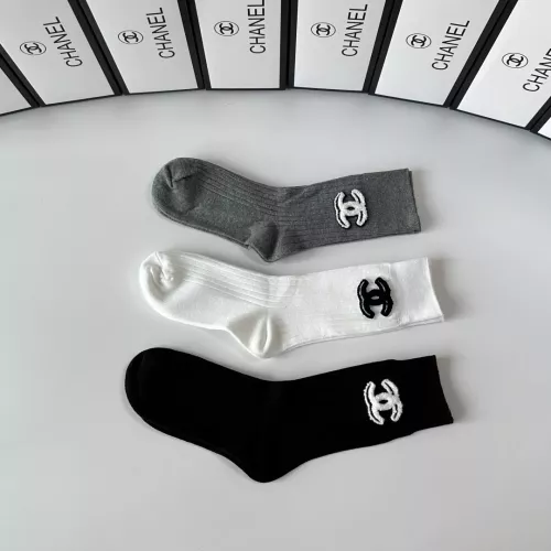 Cheap Chanel Socks #1377745 Replica Wholesale [$32.00 USD] [ITEM#1377745] on Replica Chanel Socks