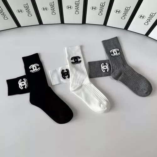Cheap Chanel Socks #1377745 Replica Wholesale [$32.00 USD] [ITEM#1377745] on Replica Chanel Socks