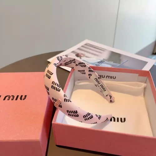 Cheap MIU MIU Headband For Women #1377753 Replica Wholesale [$27.00 USD] [ITEM#1377753] on Replica MIU MIU Headband