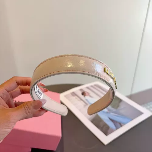 Cheap MIU MIU Headband For Women #1377755 Replica Wholesale [$27.00 USD] [ITEM#1377755] on Replica MIU MIU Headband