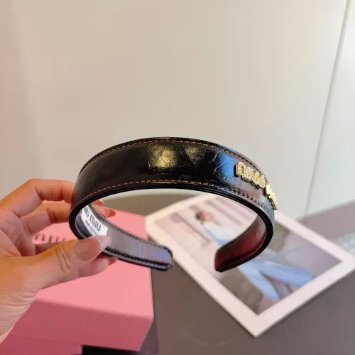 Cheap MIU MIU Headband For Women #1377757 Replica Wholesale [$27.00 USD] [ITEM#1377757] on Replica MIU MIU Headband