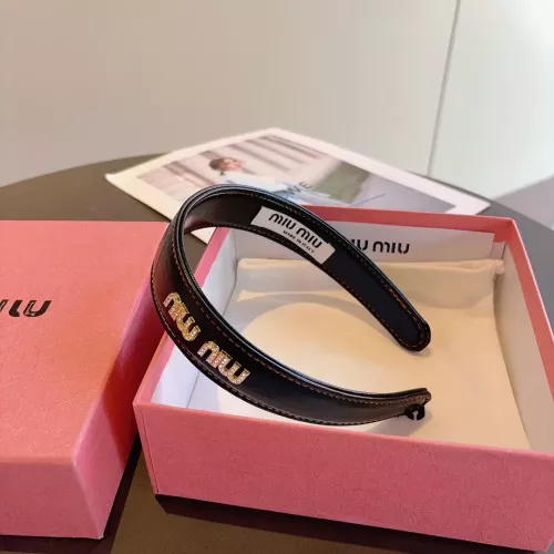 Cheap MIU MIU Headband For Women #1377757 Replica Wholesale [$27.00 USD] [ITEM#1377757] on Replica MIU MIU Headband