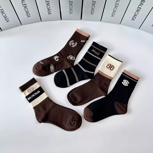 Cheap Balenciaga Socks #1377784 Replica Wholesale [$29.00 USD] [ITEM#1377784] on Replica Balenciaga Socks