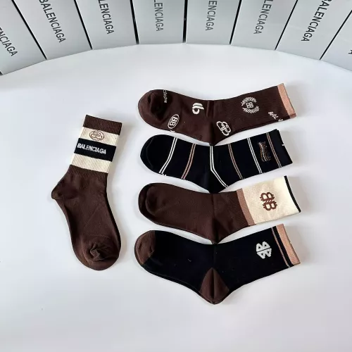 Cheap Balenciaga Socks #1377784 Replica Wholesale [$29.00 USD] [ITEM#1377784] on Replica Balenciaga Socks