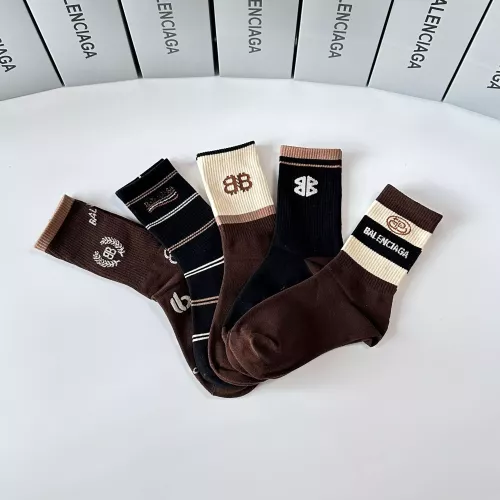 Cheap Balenciaga Socks #1377784 Replica Wholesale [$29.00 USD] [ITEM#1377784] on Replica Balenciaga Socks