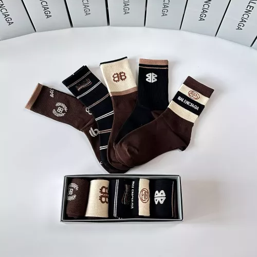 Cheap Balenciaga Socks #1377784 Replica Wholesale [$29.00 USD] [ITEM#1377784] on Replica Balenciaga Socks