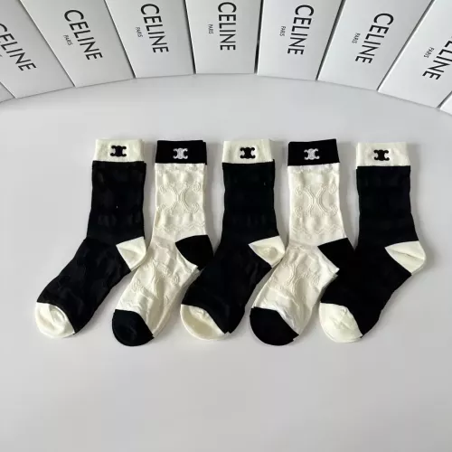 Cheap Celine Socks #1377798 Replica Wholesale [$32.00 USD] [ITEM#1377798] on Replica Celine Socks