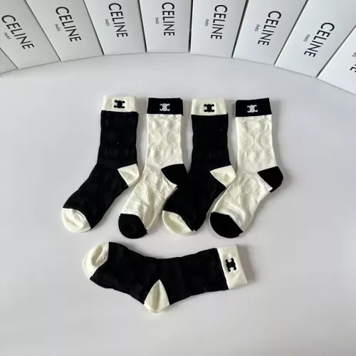 Cheap Celine Socks #1377798 Replica Wholesale [$32.00 USD] [ITEM#1377798] on Replica Celine Socks