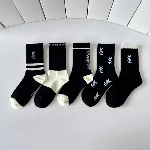Cheap Yves Saint Laurent YSL Socks #1377800 Replica Wholesale [$29.00 USD] [ITEM#1377800] on Replica Yves Saint Laurent YSL Socks