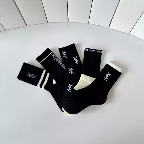 Cheap Yves Saint Laurent YSL Socks #1377800 Replica Wholesale [$29.00 USD] [ITEM#1377800] on Replica Yves Saint Laurent YSL Socks