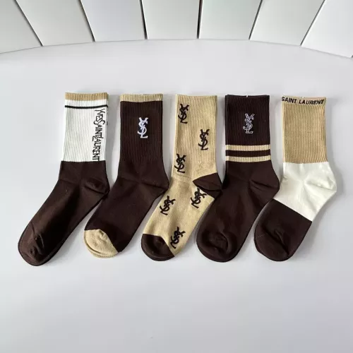 Cheap Yves Saint Laurent YSL Socks #1377801 Replica Wholesale [$29.00 USD] [ITEM#1377801] on Replica Yves Saint Laurent YSL Socks