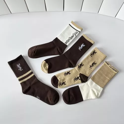 Cheap Yves Saint Laurent YSL Socks #1377801 Replica Wholesale [$29.00 USD] [ITEM#1377801] on Replica Yves Saint Laurent YSL Socks