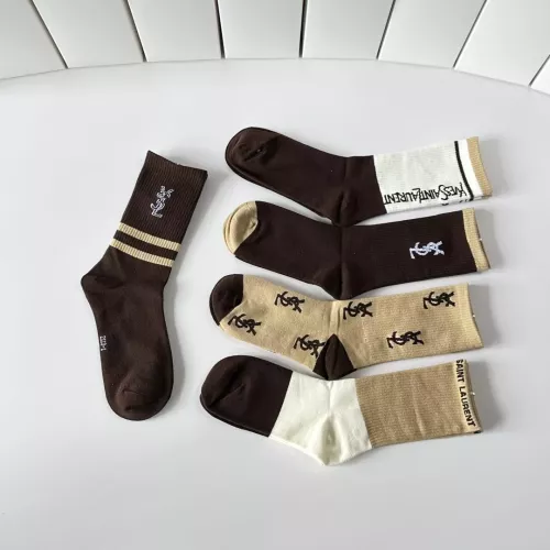 Cheap Yves Saint Laurent YSL Socks #1377801 Replica Wholesale [$29.00 USD] [ITEM#1377801] on Replica Yves Saint Laurent YSL Socks