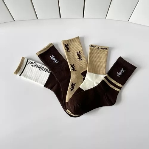 Cheap Yves Saint Laurent YSL Socks #1377801 Replica Wholesale [$29.00 USD] [ITEM#1377801] on Replica Yves Saint Laurent YSL Socks