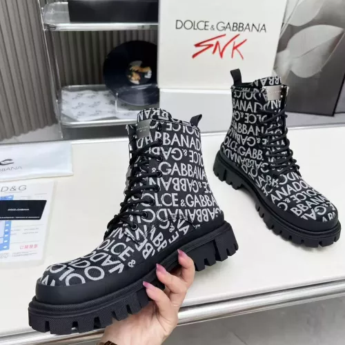 Cheap Dolce &amp; Gabbana D&amp;G Boots For Men #1377861 Replica Wholesale [$135.00 USD] [ITEM#1377861] on Replica Dolce &amp; Gabbana D&amp;G Boots