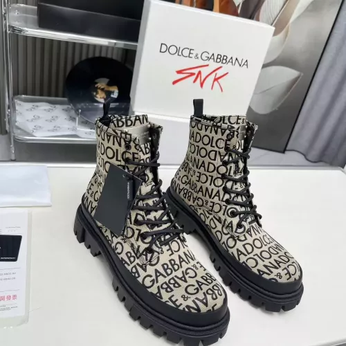 Cheap Dolce &amp; Gabbana D&amp;G Boots For Men #1377862 Replica Wholesale [$135.00 USD] [ITEM#1377862] on Replica Dolce &amp; Gabbana D&amp;G Boots