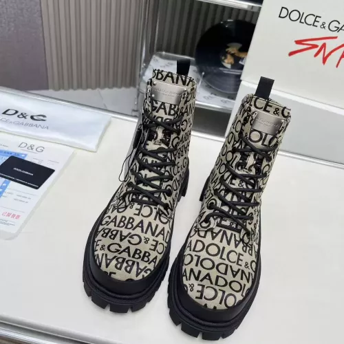 Cheap Dolce &amp; Gabbana D&amp;G Boots For Men #1377862 Replica Wholesale [$135.00 USD] [ITEM#1377862] on Replica Dolce &amp; Gabbana D&amp;G Boots