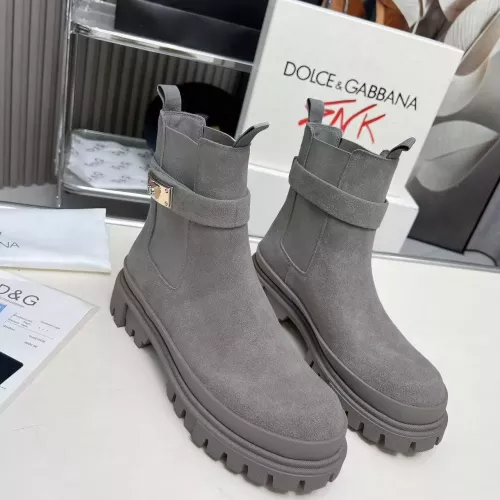 Cheap Dolce &amp; Gabbana D&amp;G Boots For Men #1377865 Replica Wholesale [$135.00 USD] [ITEM#1377865] on Replica Dolce &amp; Gabbana D&amp;G Boots
