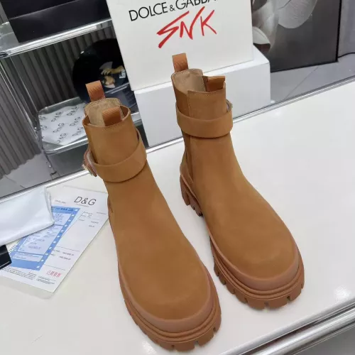 Cheap Dolce &amp; Gabbana D&amp;G Boots For Men #1377866 Replica Wholesale [$135.00 USD] [ITEM#1377866] on Replica Dolce &amp; Gabbana D&amp;G Boots