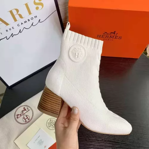 Cheap Hermes Boots For Women #1377867 Replica Wholesale [$92.00 USD] [ITEM#1377867] on Replica Hermes Boots