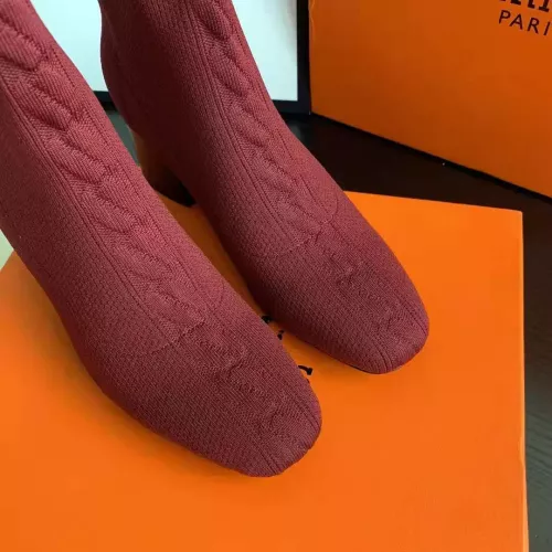 Cheap Hermes Boots For Women #1377870 Replica Wholesale [$92.00 USD] [ITEM#1377870] on Replica Hermes Boots