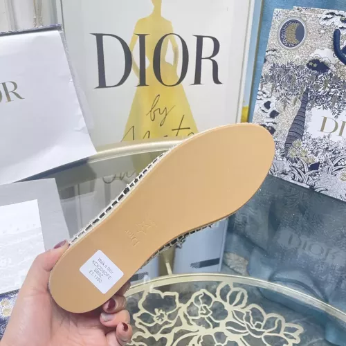Cheap Christian Dior Flat Shoes For Women #1377886 Replica Wholesale [$85.00 USD] [ITEM#1377886] on Replica Christian Dior Flat Shoes