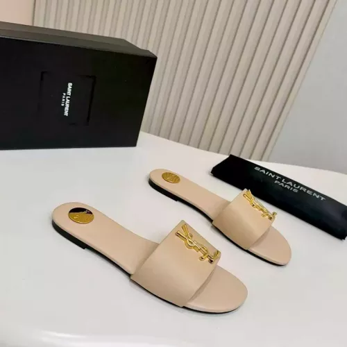 Cheap Yves Saint Laurent YSL Slippers For Women #1377893 Replica Wholesale [$82.00 USD] [ITEM#1377893] on Replica Yves Saint Laurent YSL Slippers