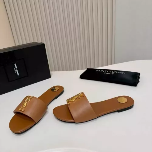 Cheap Yves Saint Laurent YSL Slippers For Women #1377894 Replica Wholesale [$82.00 USD] [ITEM#1377894] on Replica Yves Saint Laurent YSL Slippers