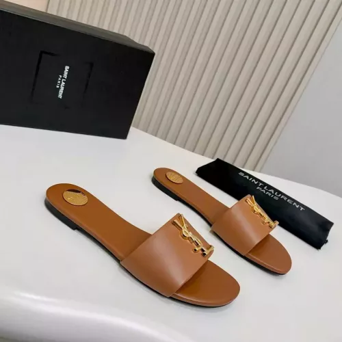 Cheap Yves Saint Laurent YSL Slippers For Women #1377894 Replica Wholesale [$82.00 USD] [ITEM#1377894] on Replica Yves Saint Laurent YSL Slippers