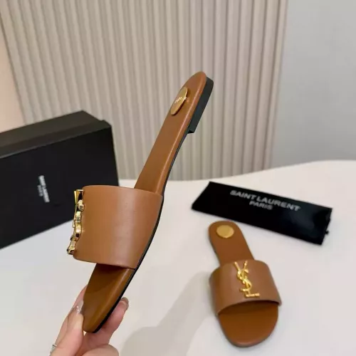 Cheap Yves Saint Laurent YSL Slippers For Women #1377894 Replica Wholesale [$82.00 USD] [ITEM#1377894] on Replica Yves Saint Laurent YSL Slippers