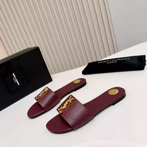 Cheap Yves Saint Laurent YSL Slippers For Women #1377895 Replica Wholesale [$82.00 USD] [ITEM#1377895] on Replica Yves Saint Laurent YSL Slippers