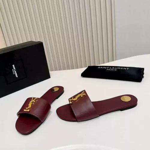 Cheap Yves Saint Laurent YSL Slippers For Women #1377895 Replica Wholesale [$82.00 USD] [ITEM#1377895] on Replica Yves Saint Laurent YSL Slippers