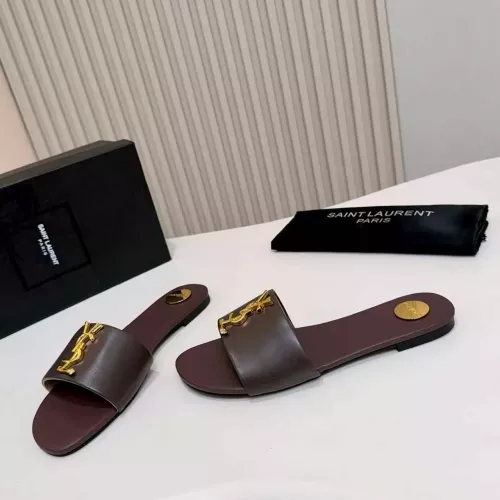 Cheap Yves Saint Laurent YSL Slippers For Women #1377896 Replica Wholesale [$82.00 USD] [ITEM#1377896] on Replica Yves Saint Laurent YSL Slippers
