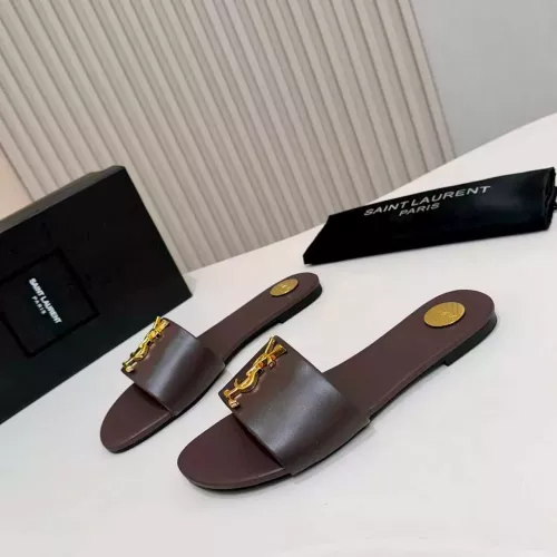 Cheap Yves Saint Laurent YSL Slippers For Women #1377896 Replica Wholesale [$82.00 USD] [ITEM#1377896] on Replica Yves Saint Laurent YSL Slippers