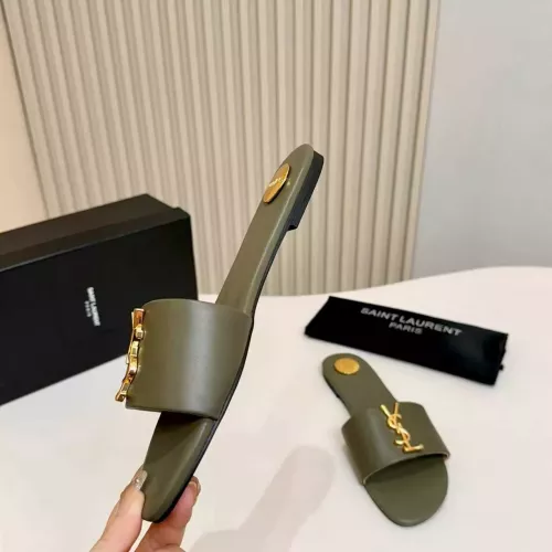 Cheap Yves Saint Laurent YSL Slippers For Women #1377897 Replica Wholesale [$82.00 USD] [ITEM#1377897] on Replica Yves Saint Laurent YSL Slippers