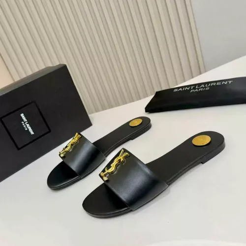 Cheap Yves Saint Laurent YSL Slippers For Women #1377898 Replica Wholesale [$82.00 USD] [ITEM#1377898] on Replica Yves Saint Laurent YSL Slippers