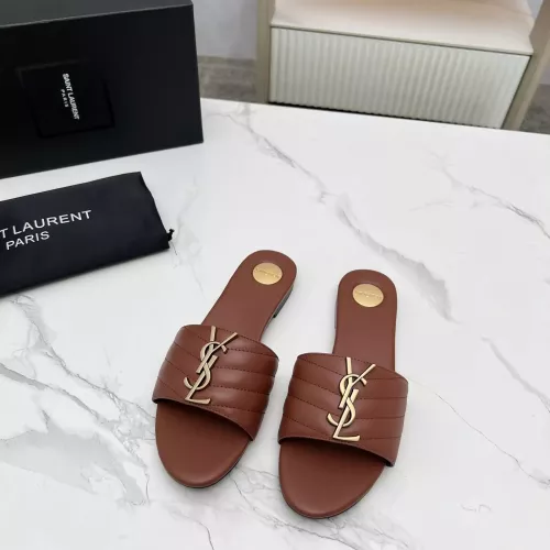Cheap Yves Saint Laurent YSL Slippers For Women #1377899 Replica Wholesale [$85.00 USD] [ITEM#1377899] on Replica Yves Saint Laurent YSL Slippers