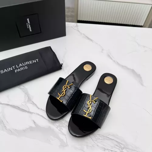 Cheap Yves Saint Laurent YSL Slippers For Women #1377900 Replica Wholesale [$85.00 USD] [ITEM#1377900] on Replica Yves Saint Laurent YSL Slippers