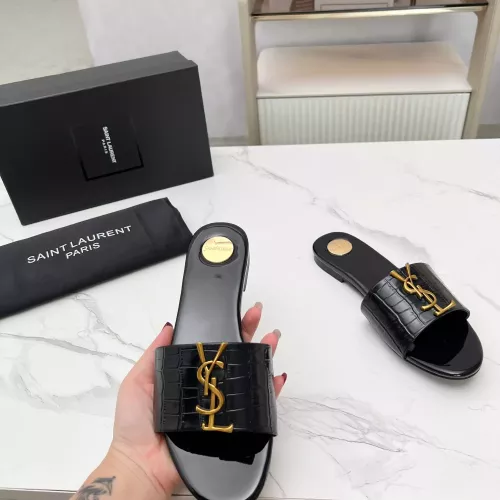 Cheap Yves Saint Laurent YSL Slippers For Women #1377900 Replica Wholesale [$85.00 USD] [ITEM#1377900] on Replica Yves Saint Laurent YSL Slippers