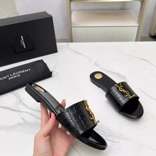 Cheap Yves Saint Laurent YSL Slippers For Women #1377900 Replica Wholesale [$85.00 USD] [ITEM#1377900] on Replica Yves Saint Laurent YSL Slippers