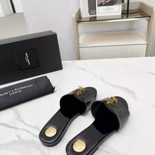 Cheap Yves Saint Laurent YSL Slippers For Women #1377900 Replica Wholesale [$85.00 USD] [ITEM#1377900] on Replica Yves Saint Laurent YSL Slippers