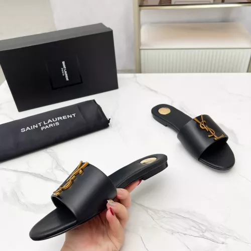Cheap Yves Saint Laurent YSL Slippers For Women #1377901 Replica Wholesale [$85.00 USD] [ITEM#1377901] on Replica Yves Saint Laurent YSL Slippers