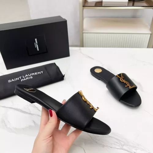 Cheap Yves Saint Laurent YSL Slippers For Women #1377901 Replica Wholesale [$85.00 USD] [ITEM#1377901] on Replica Yves Saint Laurent YSL Slippers