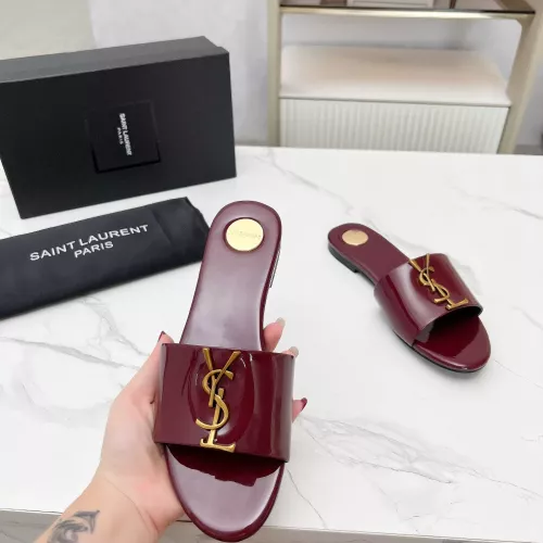 Cheap Yves Saint Laurent YSL Slippers For Women #1377905 Replica Wholesale [$85.00 USD] [ITEM#1377905] on Replica Yves Saint Laurent YSL Slippers