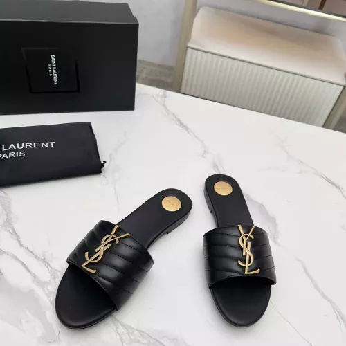 Cheap Yves Saint Laurent YSL Slippers For Women #1377907 Replica Wholesale [$85.00 USD] [ITEM#1377907] on Replica Yves Saint Laurent YSL Slippers