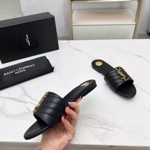 Cheap Yves Saint Laurent YSL Slippers For Women #1377907 Replica Wholesale [$85.00 USD] [ITEM#1377907] on Replica Yves Saint Laurent YSL Slippers