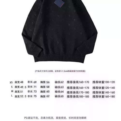 Cheap Louis Vuitton LV Sweaters Long Sleeved For Unisex #1377911 Replica Wholesale [$64.00 USD] [ITEM#1377911] on Replica Louis Vuitton LV Sweaters